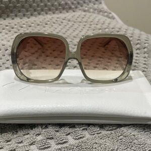 Le Specs Polydisco 2429741 Khaki Square Sunglasses